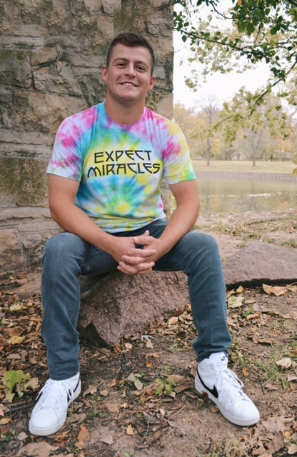 Expect Miracles Tie-dye Tee