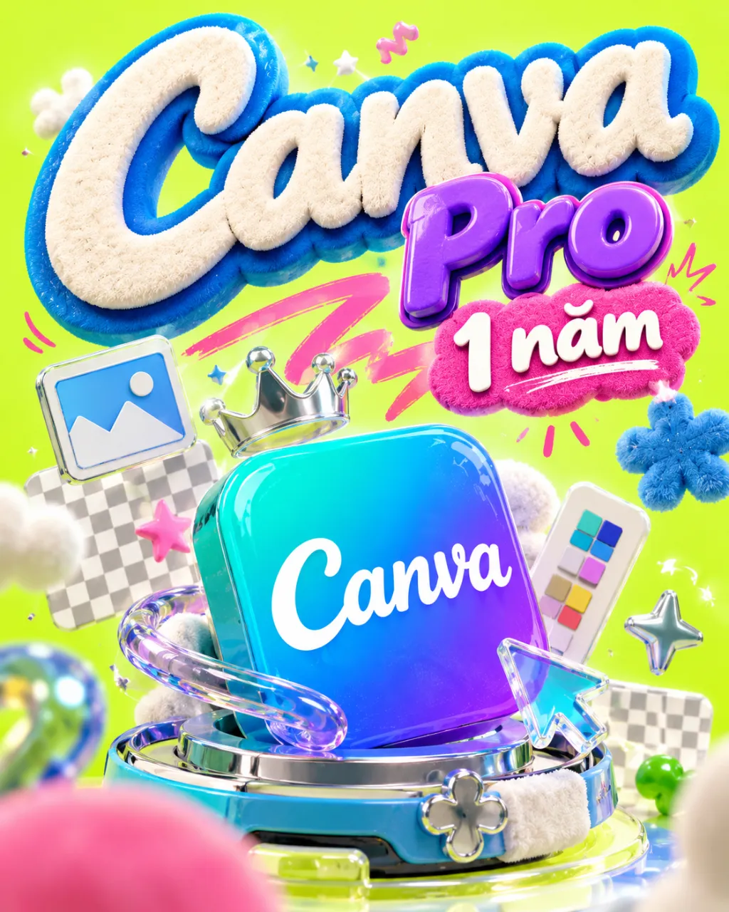 Canva Pro Chính chủ 1 năm